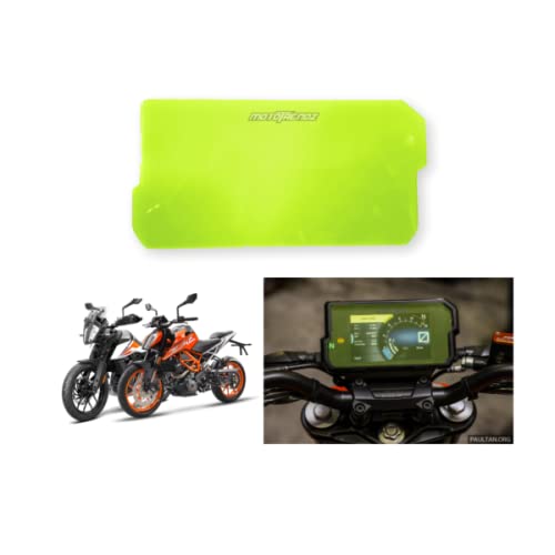 Speedometer Protector for KTM Duke 390 | 3 mm Thick | Neon Green | Made in India