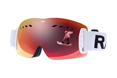 Lunettes de protection de ski à contraste renforcé et légères RAVS