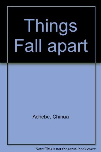 Things Fall Apart 0839250061 Book Cover