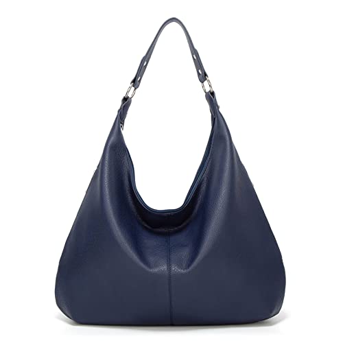 Ashioup Damen Bag Hobo-Taschen, Lila-Blau