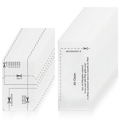 SPOKKI 28 Stück Set Staubsauger Filter für Miele Staubsauger Motorschutzfilter und Abluftfilter Ersatzfilter für Miele Classic C1 Compact C1/2 Complete C1/2/3 Dynamic U1 S200-S899 S2000-S8999