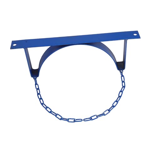 ULTECHNOVO Gas Bottle Fixing Bracket Gas Cylinder Mount Gas Cylinder Bracket with Safety Straps Gas Tank Mount Gas Cylinder Holder Propane Tank Extinguisher Holder Tank Bracket Iron