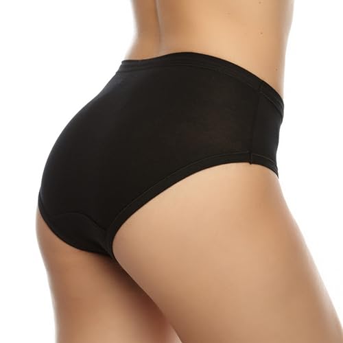 Cotonella, Slip Midi in Morbido Cotone Bielastico - Slip dai Bordi Extracomfort e Fianco Medio - Confezione da 6 Pezzi - Art. 3363K6 - 6