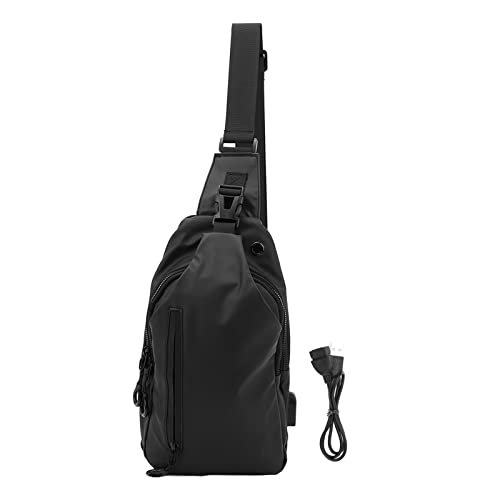 Sacoche poitrine randonnée, vélo et voyage pour homme actif en mouvement