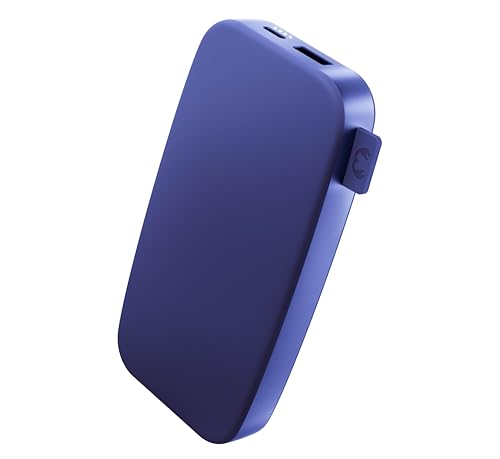Fresh 'n Rebel Powerbank - Entrada y Salida USB-C - Carga rápida (20W) - 6 Funciones de Seguridad - Batería Externa portátil para iPhone y Android (True Blue, 12000mAh)
