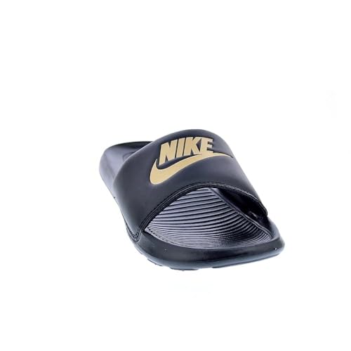 Nike Victori One Mens Comfort Slide Cn9675-003 (Black/Black/Metallic Gold, Numeric_9)