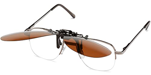 Image of Fisherman Eyewear 8FCO Clip On Original Aviator Black Frame Polarized Sunglasses