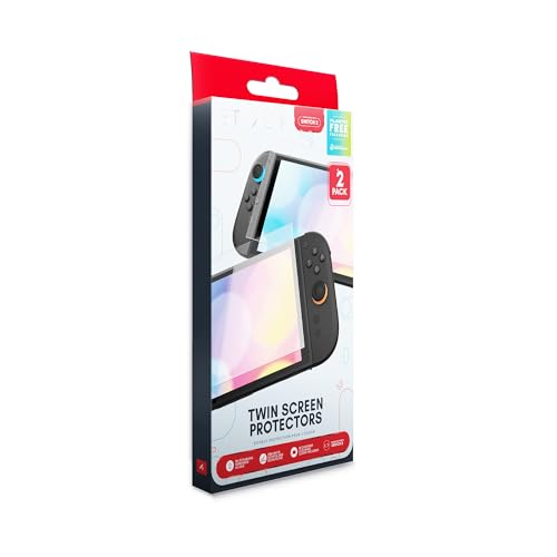 STEALTH Lot de 2 films protecteurs d'écran et chiffon de nettoyage compatibles avec Switch 2