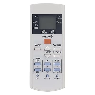 ECONTROLLY A75C3297 Replaced Remote Control for Panasonic Universal Air Conditioner A/C
