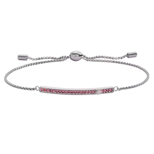 Image of Alex and Ani Pave Bolo Birthstone Bracelet - Stainless Steel Gold /Silver, Perfect for Stacking, Adjustable Birthstone Bracelet for Women, Ideal Gift Jewelry