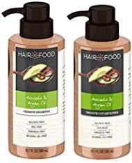 Hair Food - Avocado & Argan Oil Shampoo & Conditioner (10.1 FL OZ (300) Each) - Set of 2