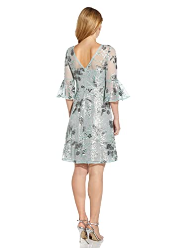 Adrianna Papell Women's Embroidered Sequin Cocktail2
