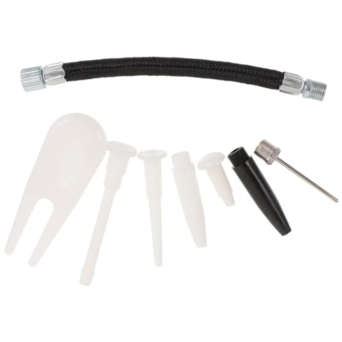 GOOHOCHY 10 Sets Ball Inflator Kit Exercise Ball Plug Stopper Remover Puller Fitness