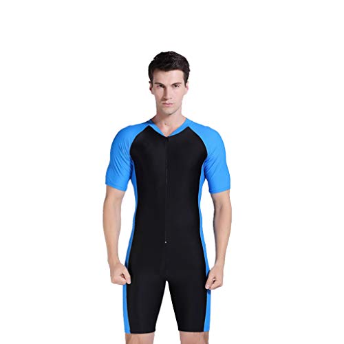 Vithconl Cloths Womens Mens Full Body Thin Wetsuit, UV Protection Short Sleeves Diving