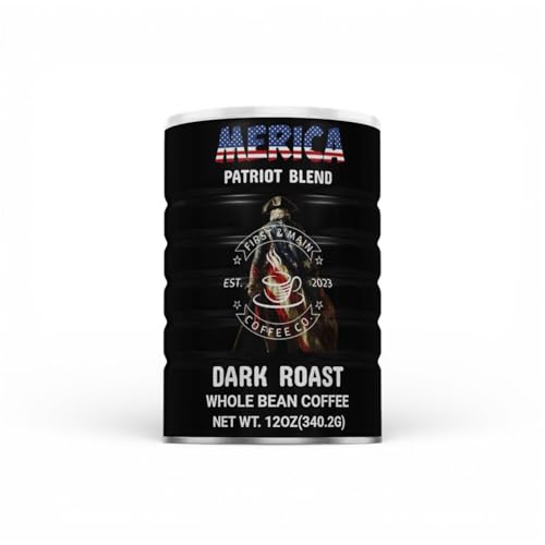 First & Main Coffee Co. Merica Patriot Blend en Grano 12oz miniatura 1