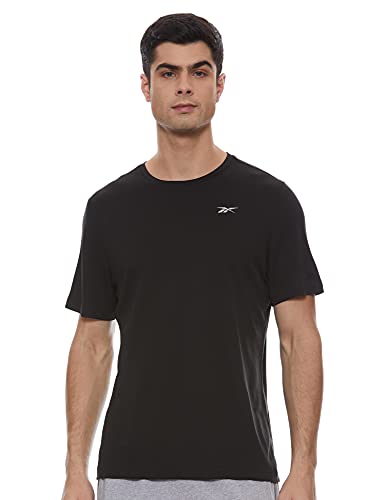 Image of Reebok Solid Regular Fit Men's T Shirts