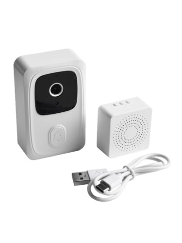 Facile installazione e connessione: la configurazione di questo campanello wireless è un gioco da ragazzi. seguire le istruzioni, collegarlo alla rete WIFI e iniziare a monitorare immediatamente la porta d'ingresso. Goditi la comodità di un sistema di sicurezza domestica intelligente.