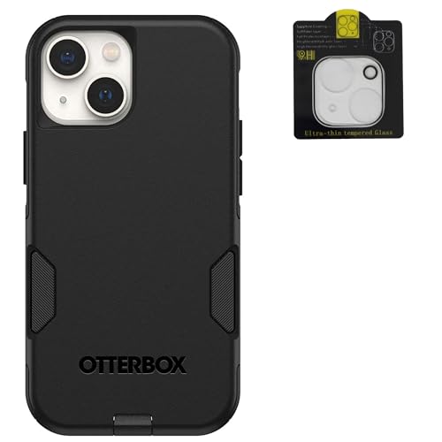 Coque iPhone 13 Mini OtterBox Commuter noire housse antichoc objectif photo