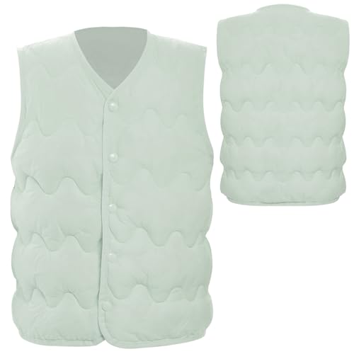 Boys Girls Puffer Winter Snow Vest Classic Waistcoat Padded Clothes Sleeveless Jacket Gilet