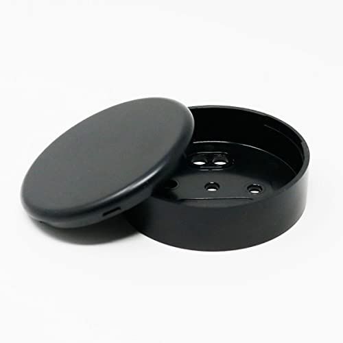 Abzweig Baldachin, Kunststoff, schwarz