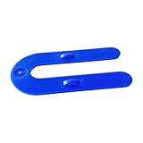 Glazelock Econo03 Interlocking U-Shaped Horseshoe Plastic Shims Blue 100pc/bag. 1/16