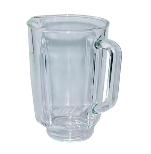 Reemplazo De Vaso Mezclador De Vidrio, Compatible Con Licuadora Philips HR2095 HR2093 HR2096 HR2195 HR2196