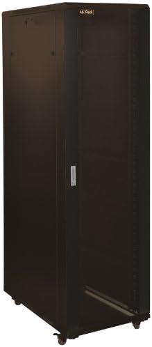 27U 19 NETWORK FLOOR CABINET 600W x 600D - GLASS DOOR"