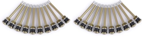 CKAuto TR572 Brass Commercial Truck Valve Stems 3 3/4" Eff. Length, 10 pcs (Pack of 2)