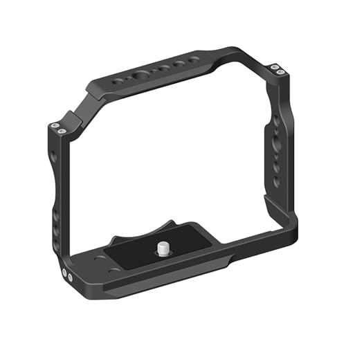 Image of Simpex Camera cage EOS R10 Custom-fit, Full Access to Ports, Multiple Accessory Threads, Dual Cold Shoe mounts