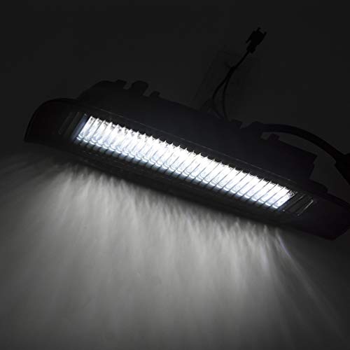 BRZ LED Daytime Running Lights For 2017-2020 Subaru BRZ LCI Clear Lens Front Bumper Side Cover Built-in Daytime Driving Lamps JDM Style