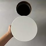 Revisionsklappe Inspektionsklappe aus ABS-Kunststoff, Wandluke mit Zugangstür, Eingelassene Wartungstür für Wand/ Glas, Dekorative Revisionsklappenabdeckung für Verdeckte(170-175mm (6.6-6.9in))