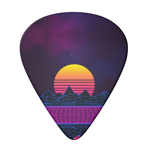 Retrowave Pictures Lot de 6 médiators pour guitare acoustique, guitare électrique, basse, ukulélé – fins, moyens et… - Les Beatles, Paul McCartney, John Lennon, RIngo Starr, George Harrison Retrowave Pictures Lot de 6 médiators pour guitare acoustique, guitare électrique, basse, ukulélé – fins, moyens et… – Image 4