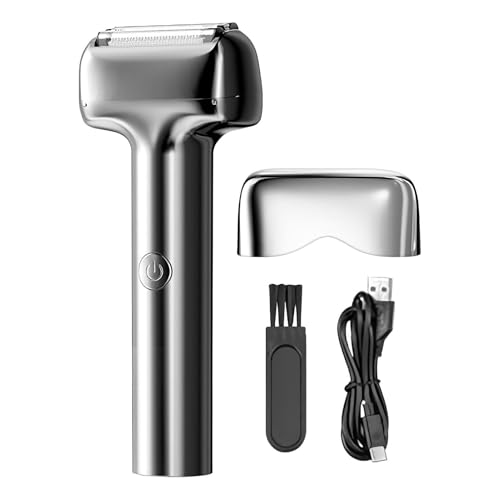 Tondeuse visage rechargeable et rasoir électrique pour homme à tête rotative