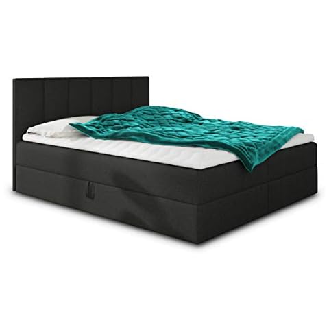 Boxspringbett Star mit Topper, Bonell-Matratze und 2 Bettkästen Cover