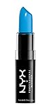 NYX Macaron Pastel Lippies Lipstick -Blue Velvet : MALS04 'Electric Blue' 4.5 g