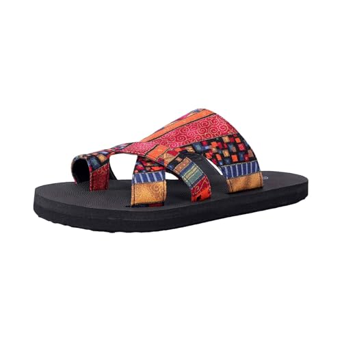 Sandalias deportivas y al aire libre para mujer, sandalias planas para verano, sandalias de malla ligera, cómodas zapatillas de dedo gordo, zapatillas elegantes, zapatos de verano, zapatos casuales