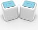 Produktbild WAVLINK AC1200 Dual-Band Mesh WLAN Set (Reichweite bis zu 300m² WLAN, 2X Stationen, 4X Gigabit Ports, Berühren Sie den Link, MU-MIMO, Beamforming, Schnellinstallation) Ersetzt Router, Repeater(535k2)