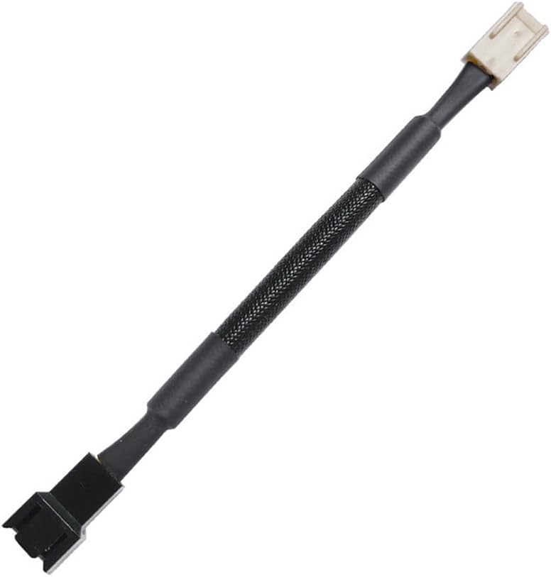 3PIN PC Fan Speed Reduce Noise Extension Resistor Cable Wire CPU 3 Pin Connector for Computer CPU Fan