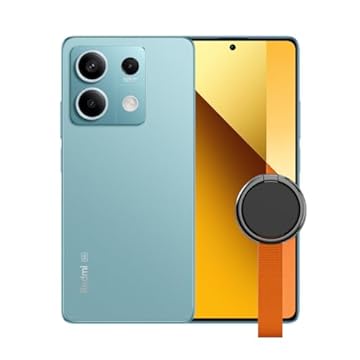 Xiaomi Redmi Note 13 5G - 8 + 256 GB, tela AMOLED FHD + 120 Hz de 6,67 ", MediaTek Dimensity 6080, câmera tripla de até 108 MP, carregamento rápido de 33 W (Cerceta oceano)