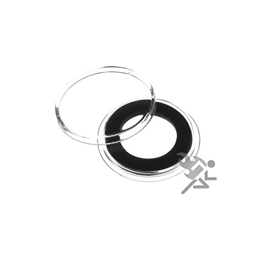 Air-tite cápsulas para anillos 17mm negras x5 miniatura 1