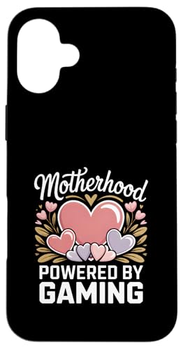 Motherhood Powered By Gaming �Q�[�}�[ Mom Life �X�}�z�P�[�X iPhone 16 Plus �p