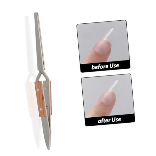 Ipetboom 2 piezas clips para arte de uñas ergonómicos miniatura 7