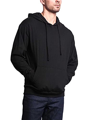 G-Style USA Men's Cross-Dyed Heather Jersey Lightweight Pullover Hoodie Sweatshirt4