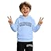 Kids 2 Piece Outfits California Lounge Hoodie Sweatsuit Sets Boys Girls Spring Fall Fashion Clothes Airport Travel Tracksuits