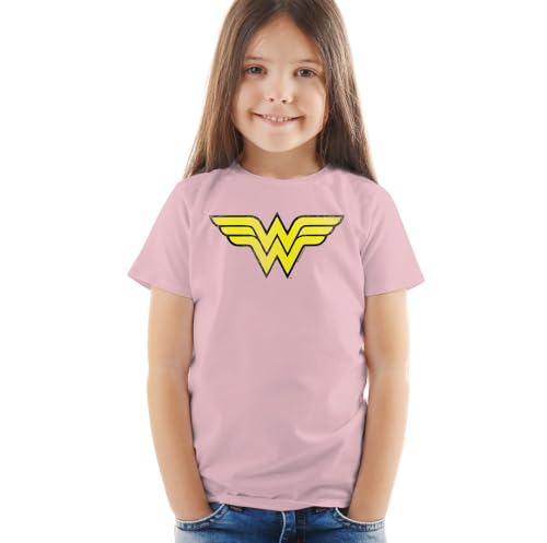 Popfunk Wonder Woman Logo Kids T Shirt for Youth Toddler Boys and Girls