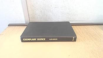 Hardcover Exemplary justice Book