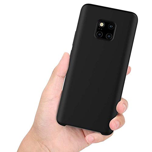 Helix Silicone Shockproof Back Cover Case For Huawei Mate 20 Pro, Black (B07L3ZPZ4G) Amazon Price History, Amazon Price Tracker