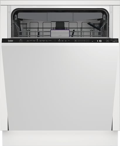 Beko BDIN38561C bPRO 500 Einbau-Geschirrspüler 60 cm vollintegriert, für 14 Maßgedecke, 3 Spülebenen, 5 Temperaturen, 8 Programme, CornerIntense, Hygiene-Programm, automatische Türöffnung, Quick&Clean
