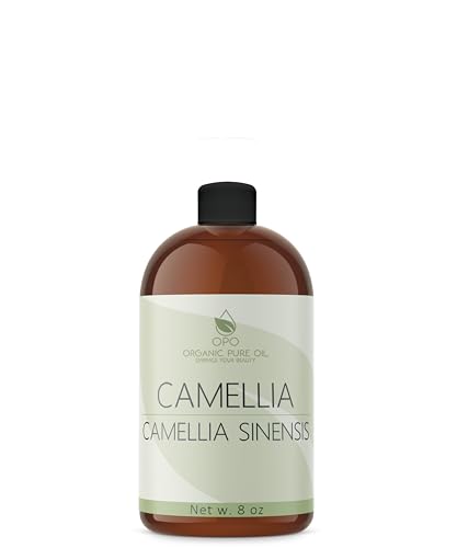 OPO Japanese Camellia Seed Oil - Cold Pressed Unrefined Extra Virgin Perfect for Body Skin Hair Face Nails