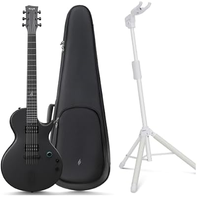 Enya Electric Guitar Nova Go Sonic Smart Electric Carbon Fiber Guitarra With 10W Wireless Speaker & Auto-Lock Guitar Stand